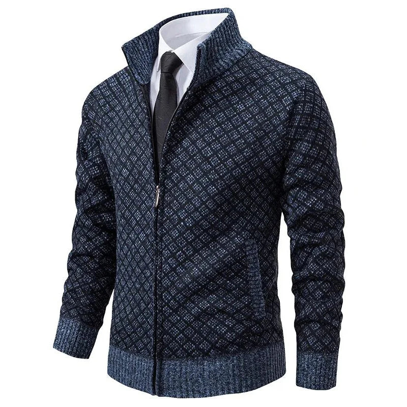 Adrian™ | Eksklusiv cardigan med lynlås