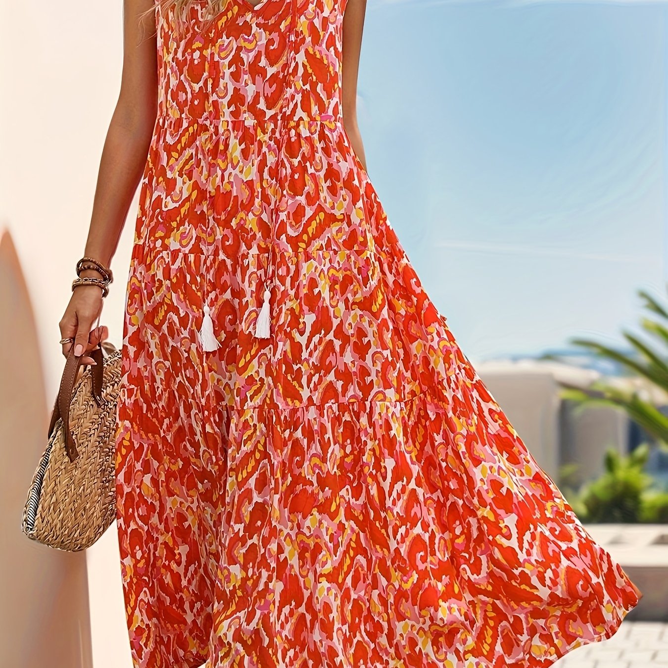 Isabella™ | Boheme sommerkjole med frynser