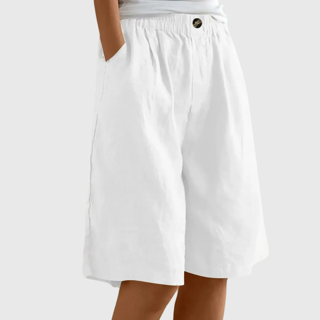 Ella™ | Luftige sommershorts med elastisk talje