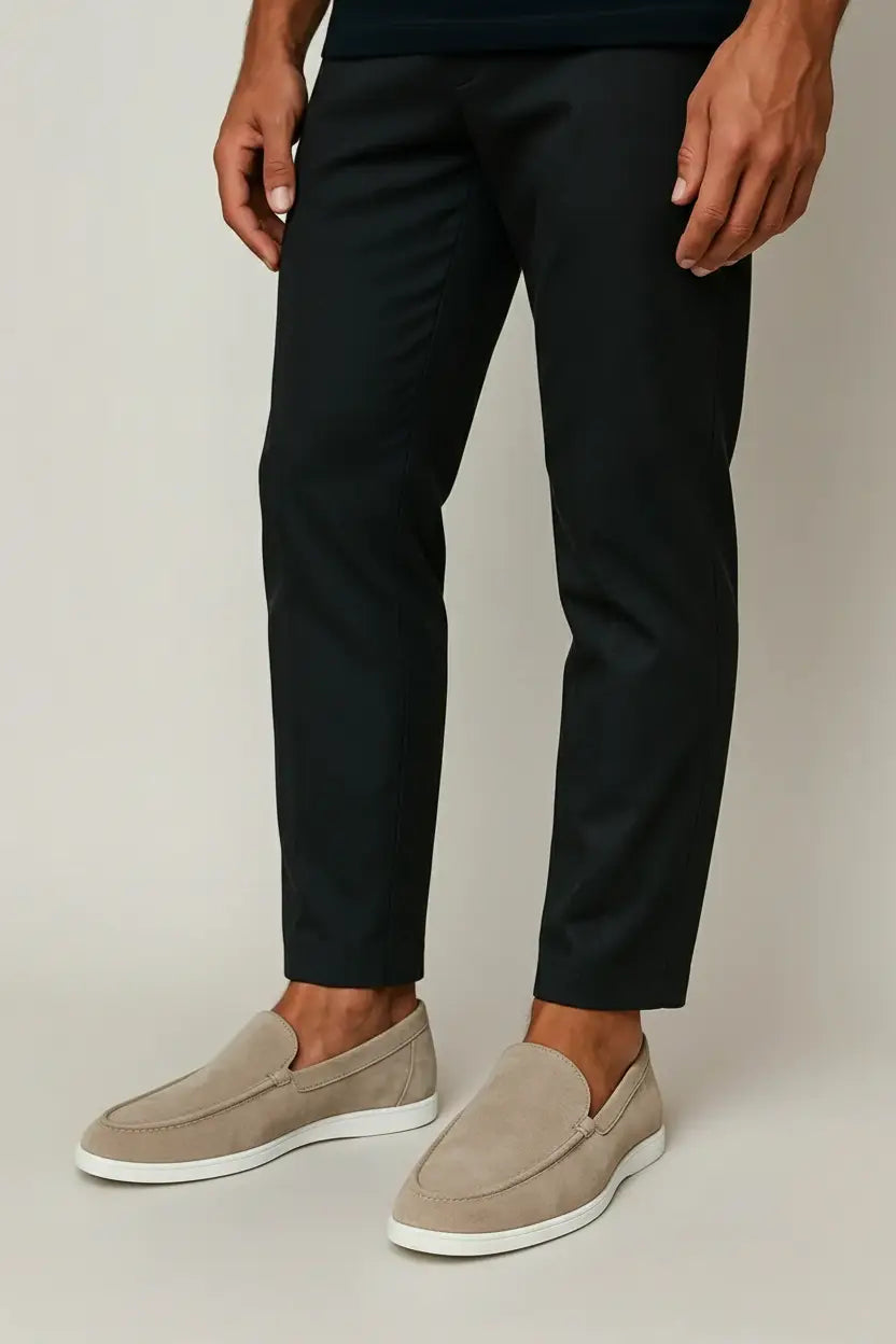 Matteo™ | Eksklusiv loafer i ruskind