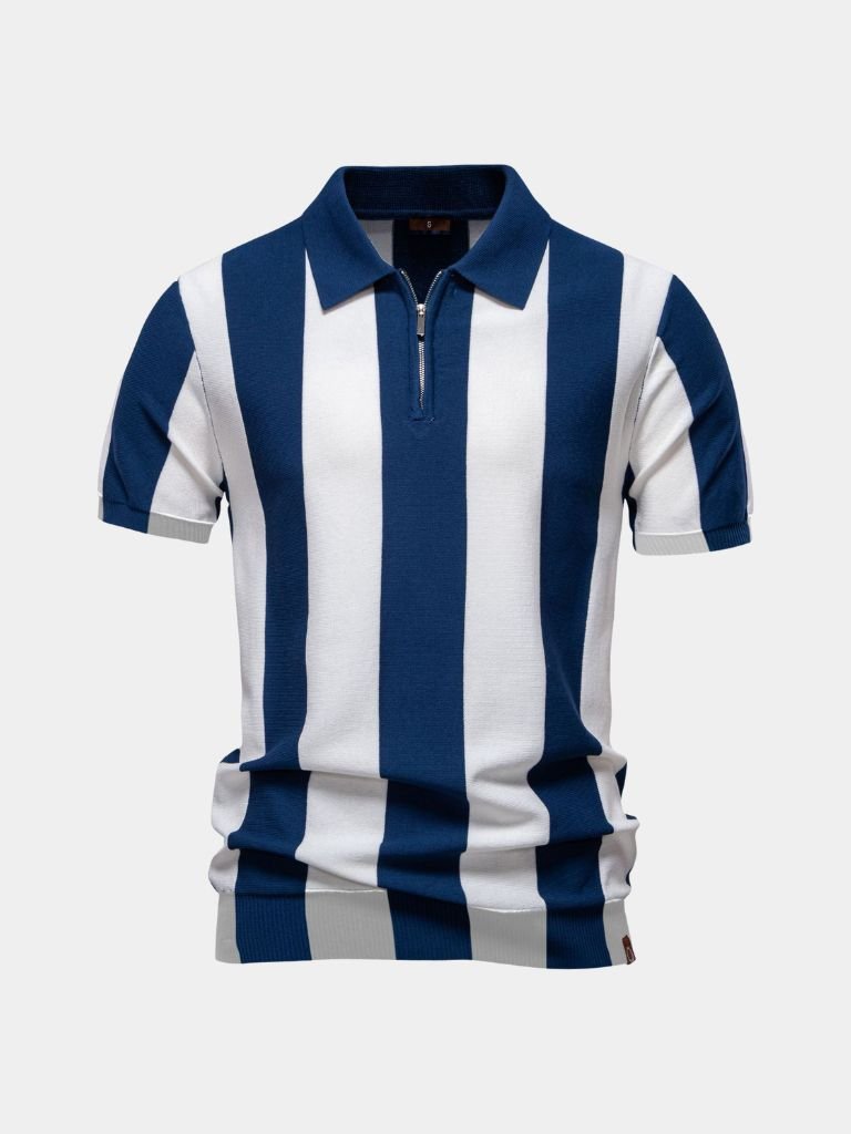 Bo™ | Marine Stribet Polo