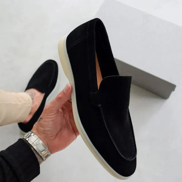 Matteo™ | Eksklusiv loafer i ruskind