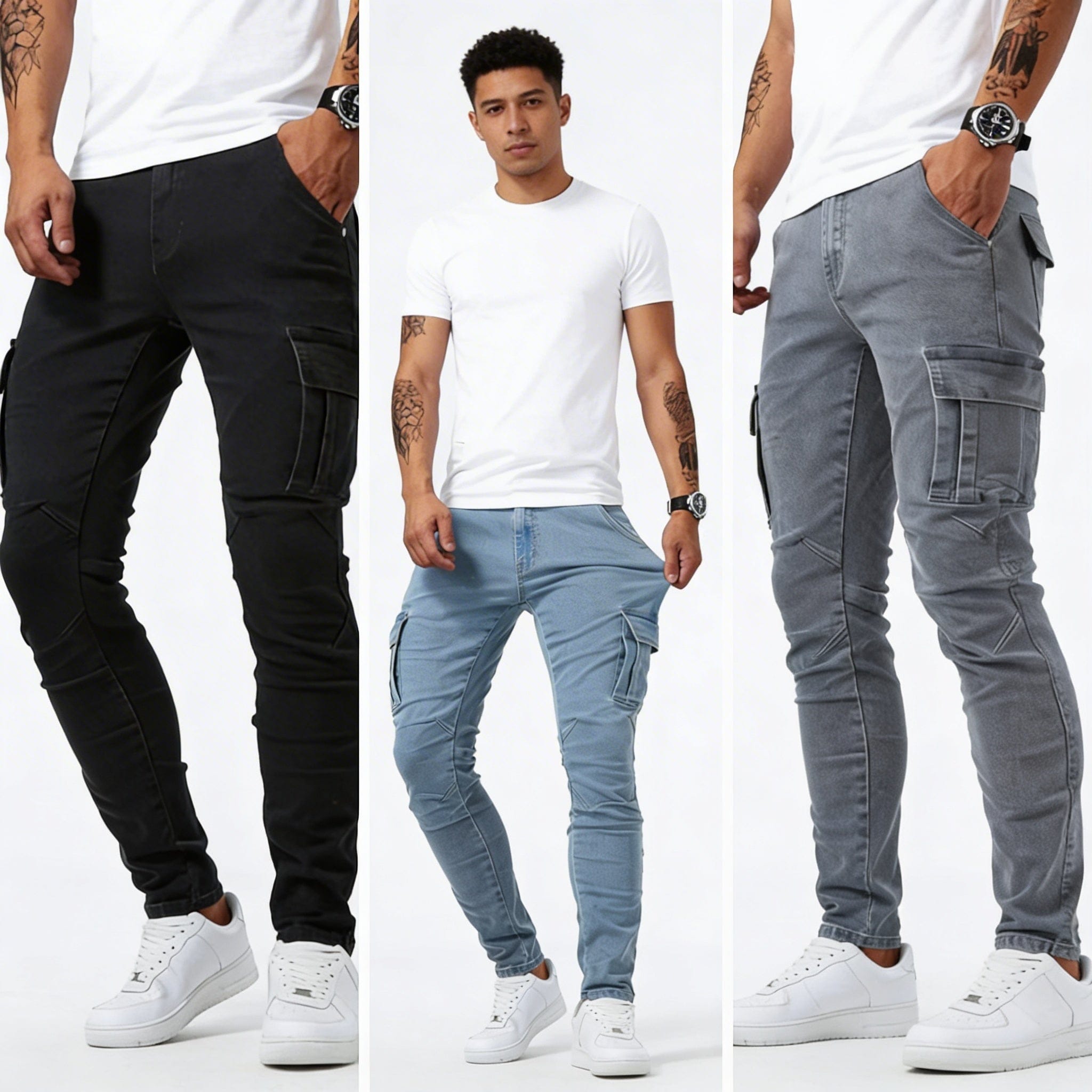 Magnus™ | Moderne cargo-jeans til hverdagen
