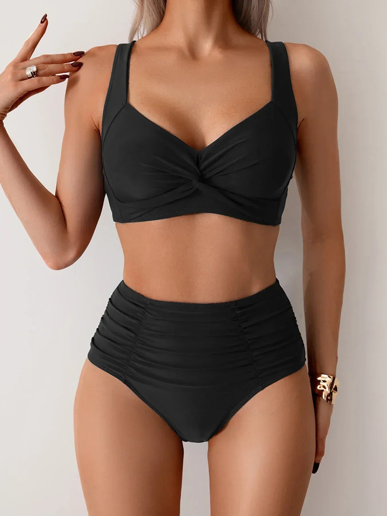 Sofia™ | Formgivende bikini med høj talje