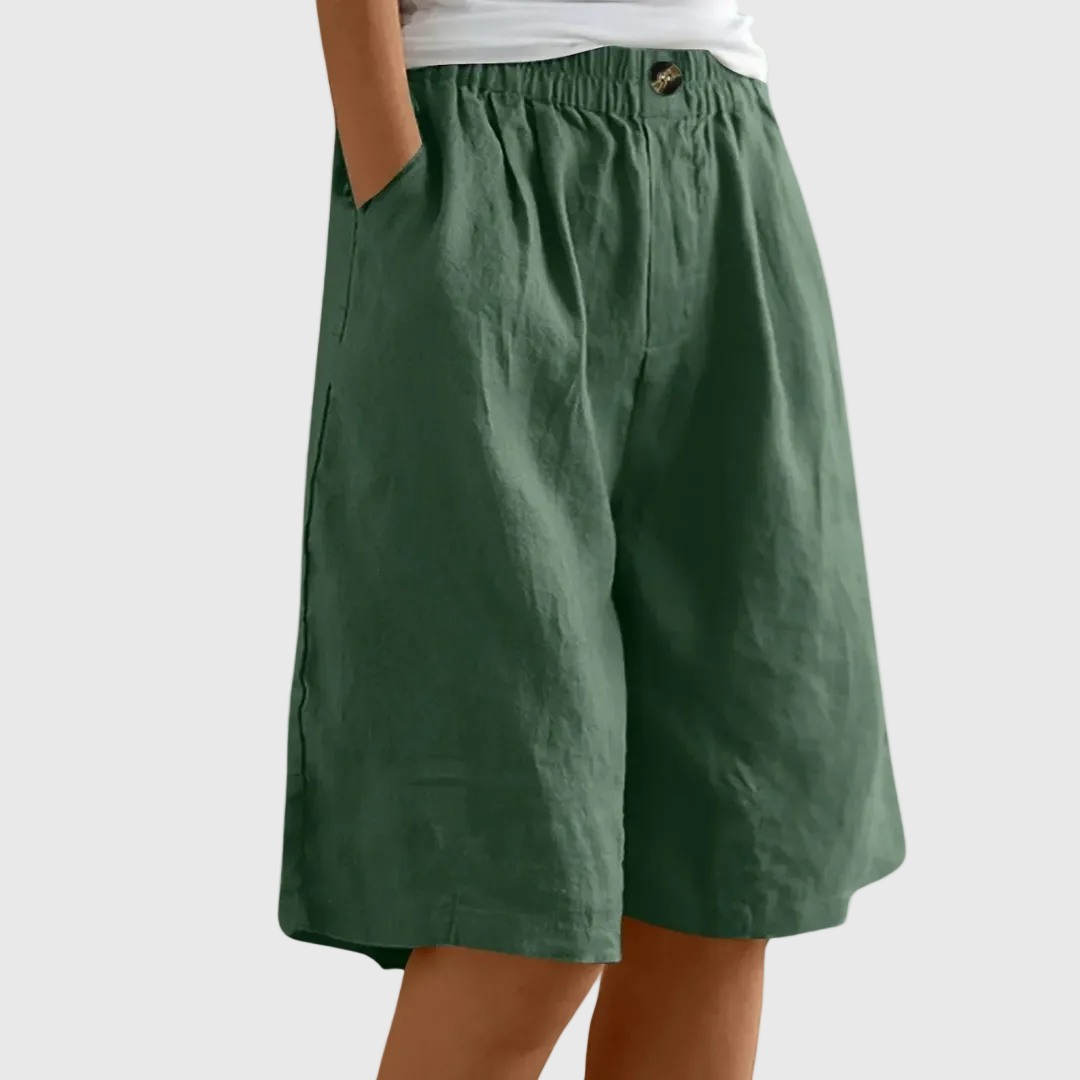 Ella™ | Luftige sommershorts med elastisk talje