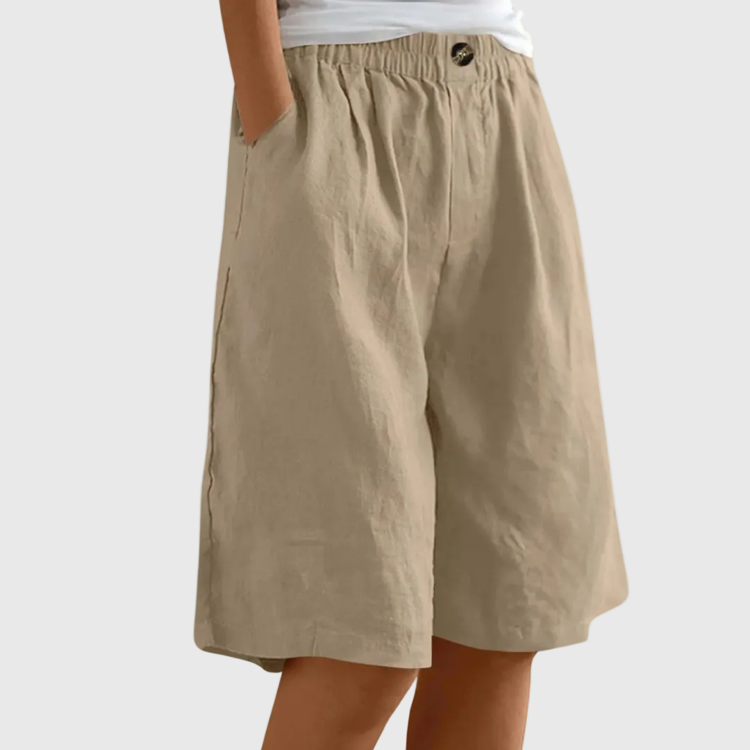 Ella™ | Luftige sommershorts med elastisk talje