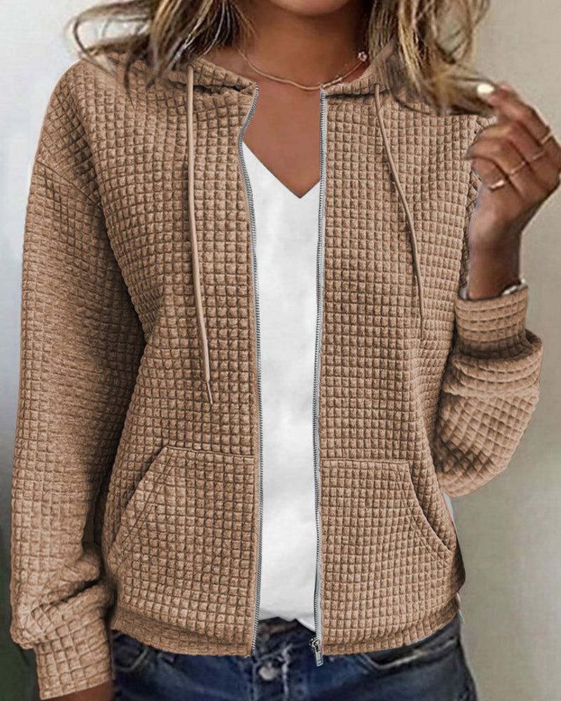 Signe - Afslappet cardigan med lommer