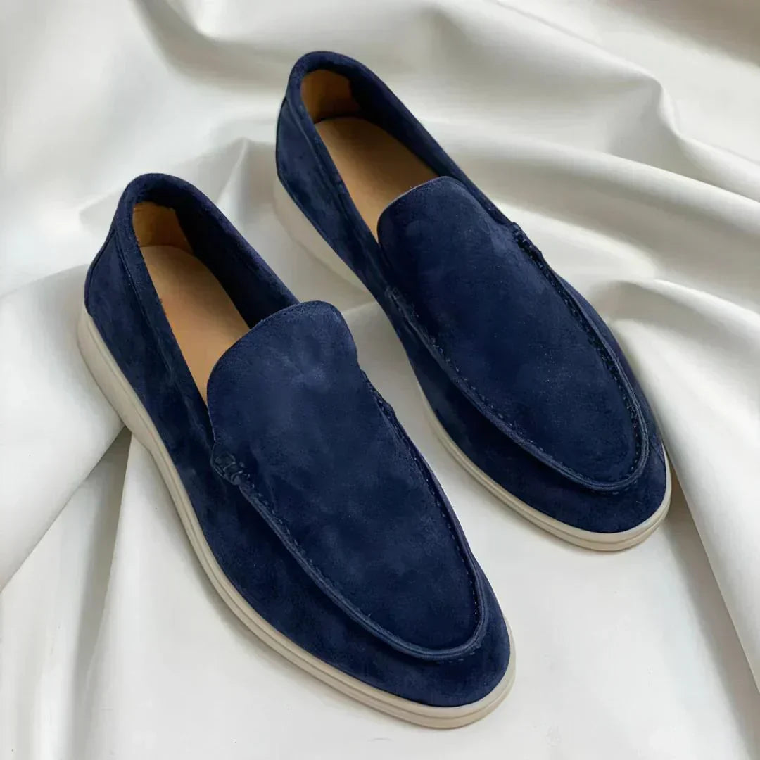 Matteo™ | Eksklusiv loafer i ruskind