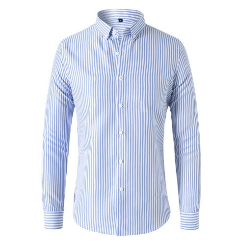 Mikkel™ | Elegant stribet skjorte