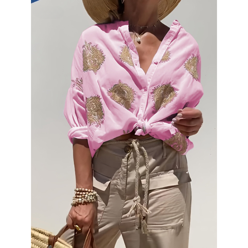 Simone | Stilfuld og trendy bluse