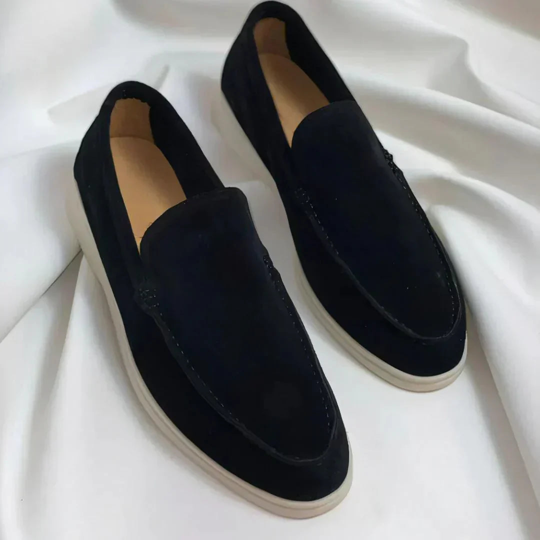 Matteo™ | Eksklusiv loafer i ruskind
