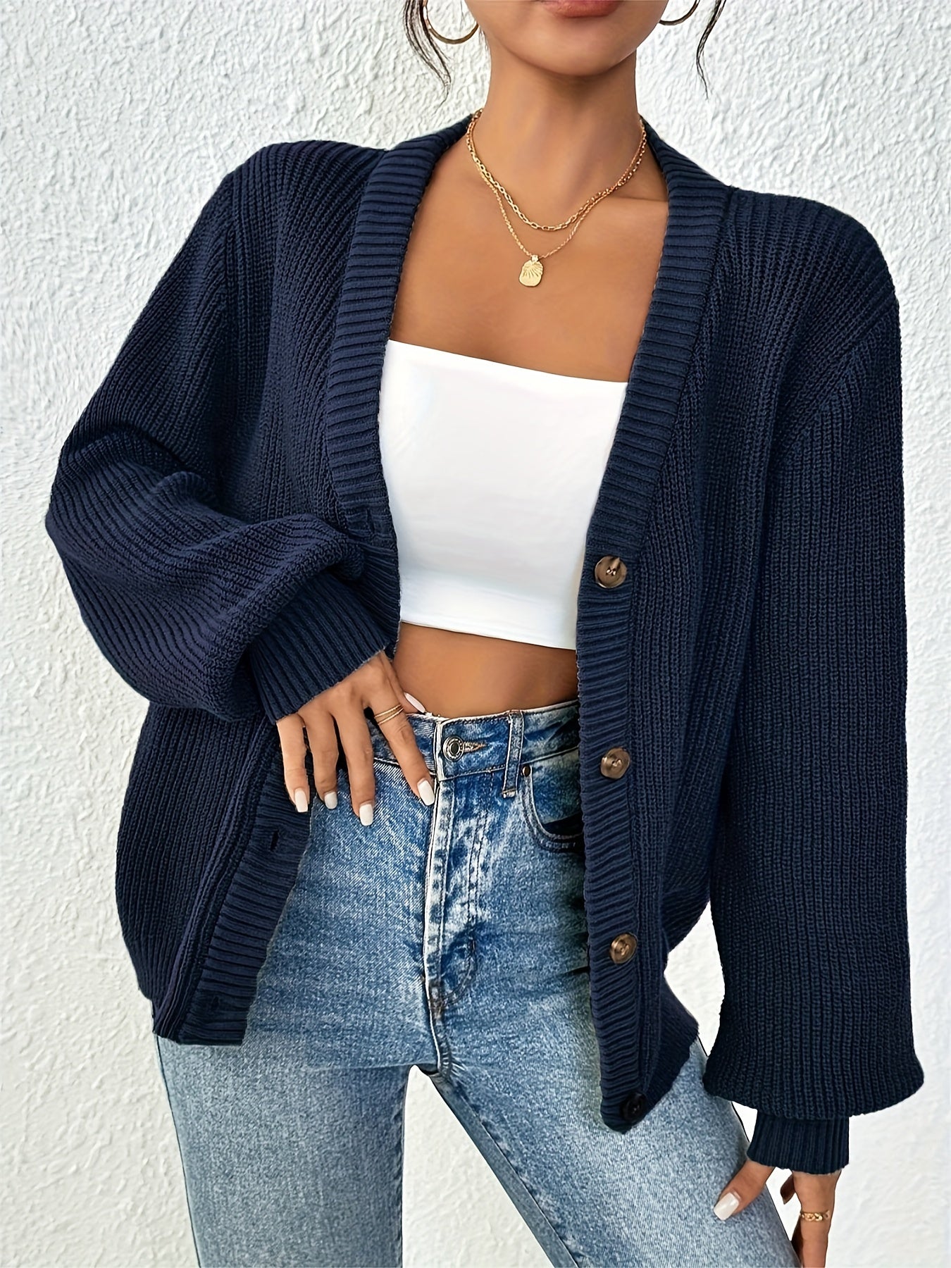 Lone™ | Elegant cardigan med knapper