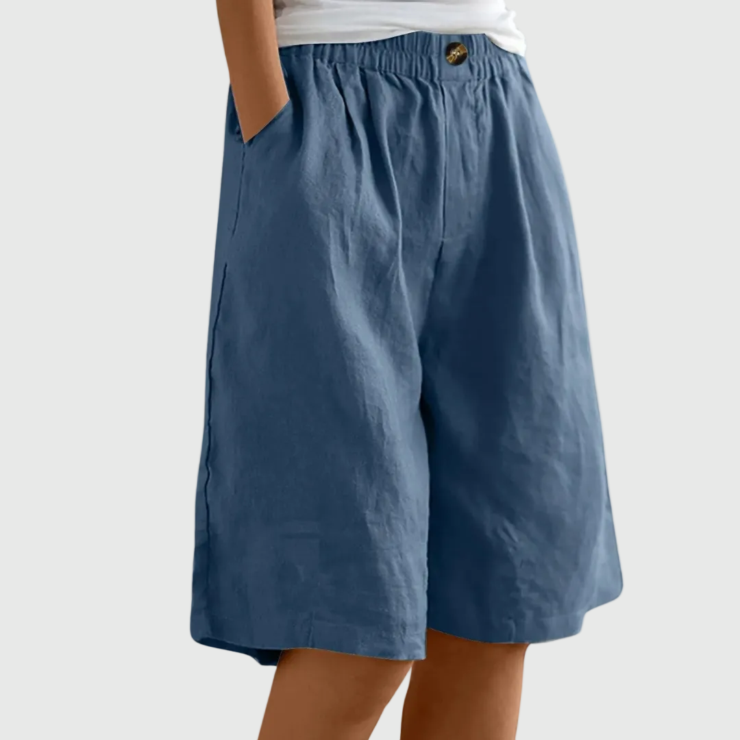 Ella™ | Luftige sommershorts med elastisk talje
