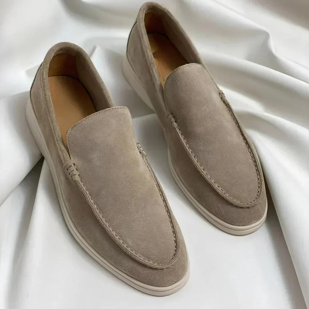Matteo™ | Eksklusiv loafer i ruskind