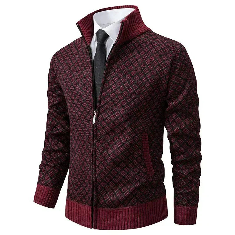 Adrian™ | Eksklusiv cardigan med lynlås
