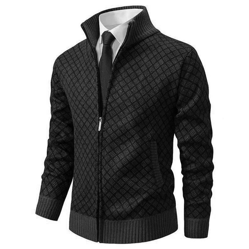 Adrian™ | Eksklusiv cardigan med lynlås
