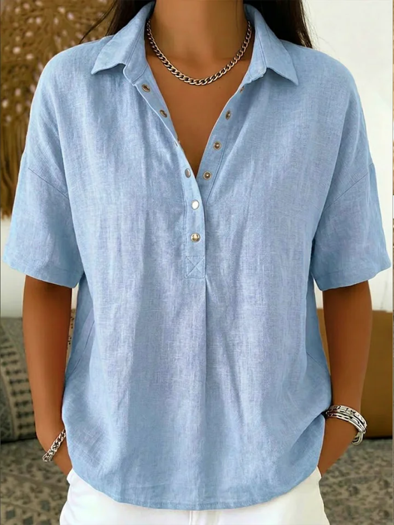 Charlotte™ | Elegant bluse med afslappet pasform