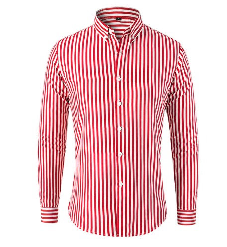 Mikkel™ | Elegant stribet skjorte