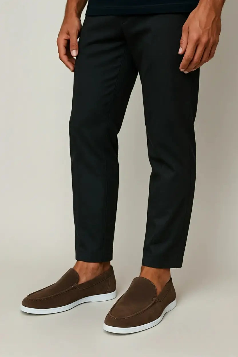 Matteo™ | Eksklusiv loafer i ruskind
