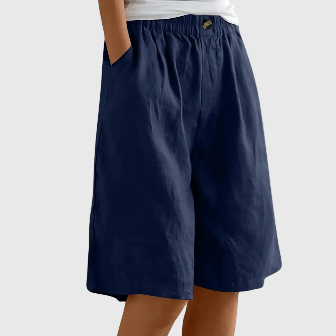 Ella™ | Luftige sommershorts med elastisk talje