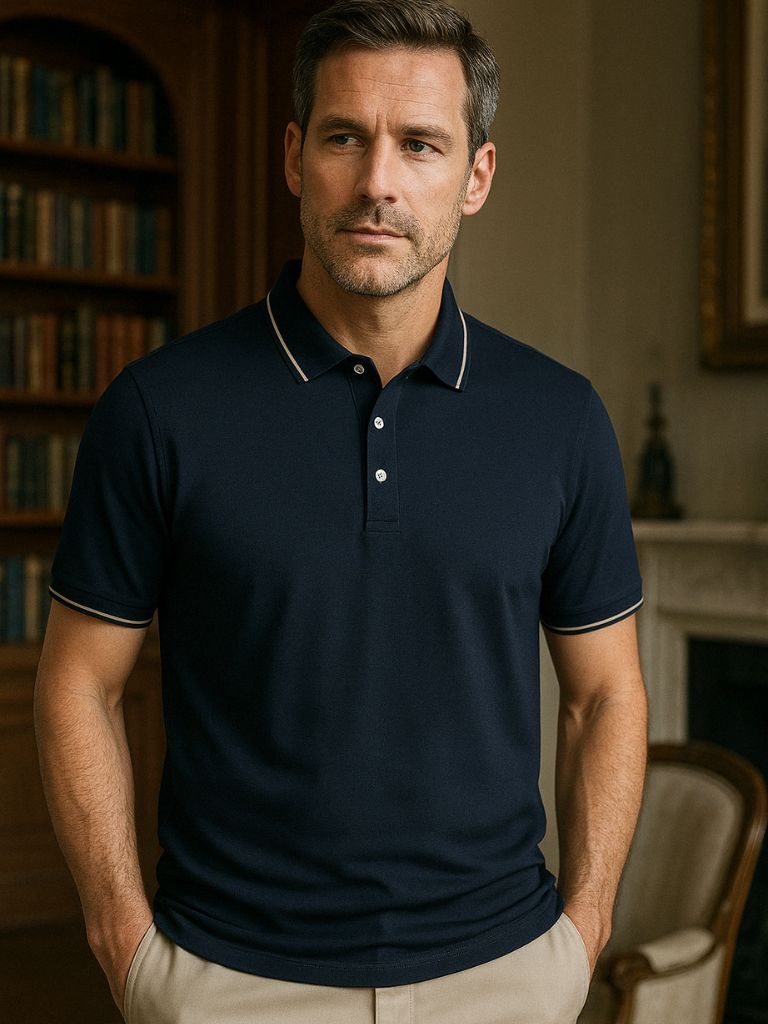 Anders™ | Midnight Trim Polo