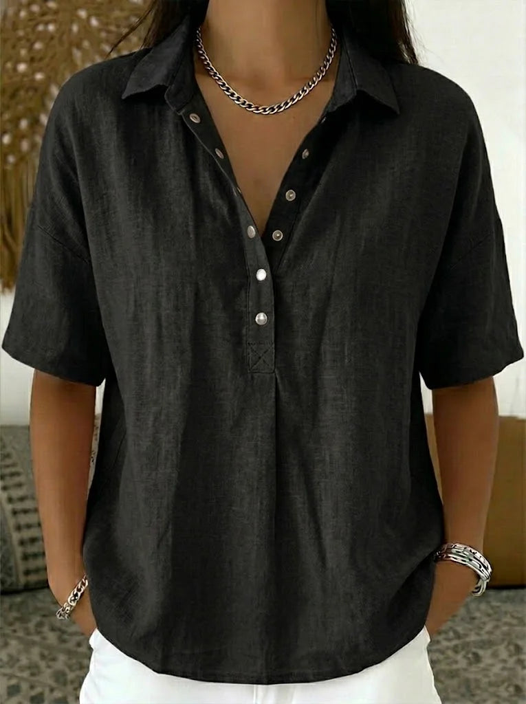 Charlotte™ | Elegant bluse med afslappet pasform