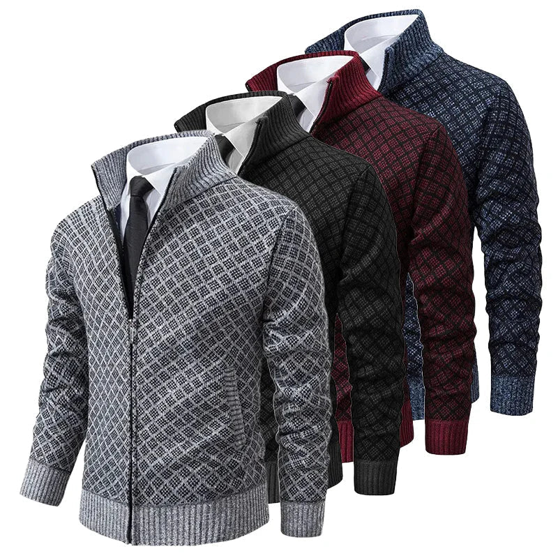 Adrian™ | Eksklusiv cardigan med lynlås
