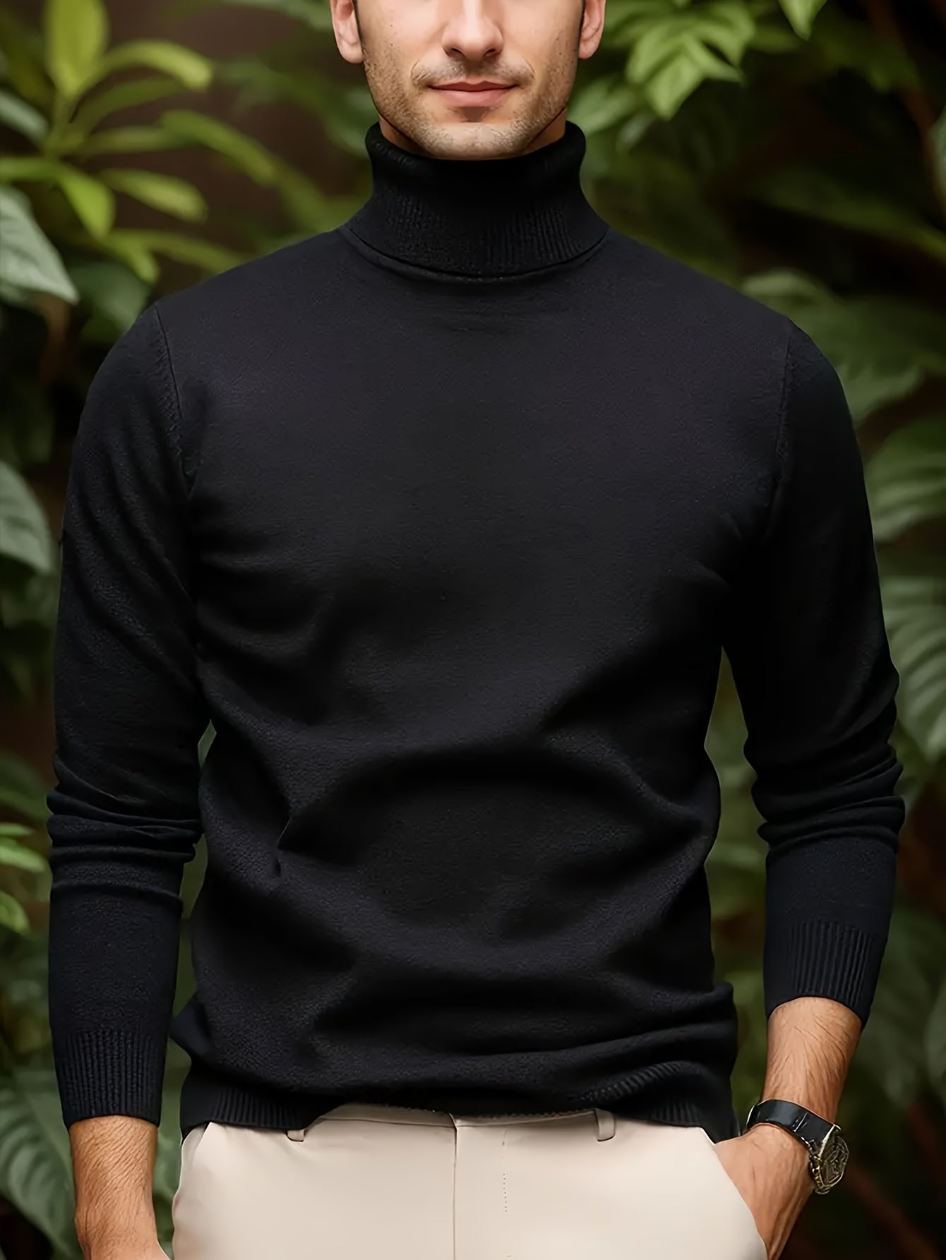 Mikkel™ | Striktrøje med krave