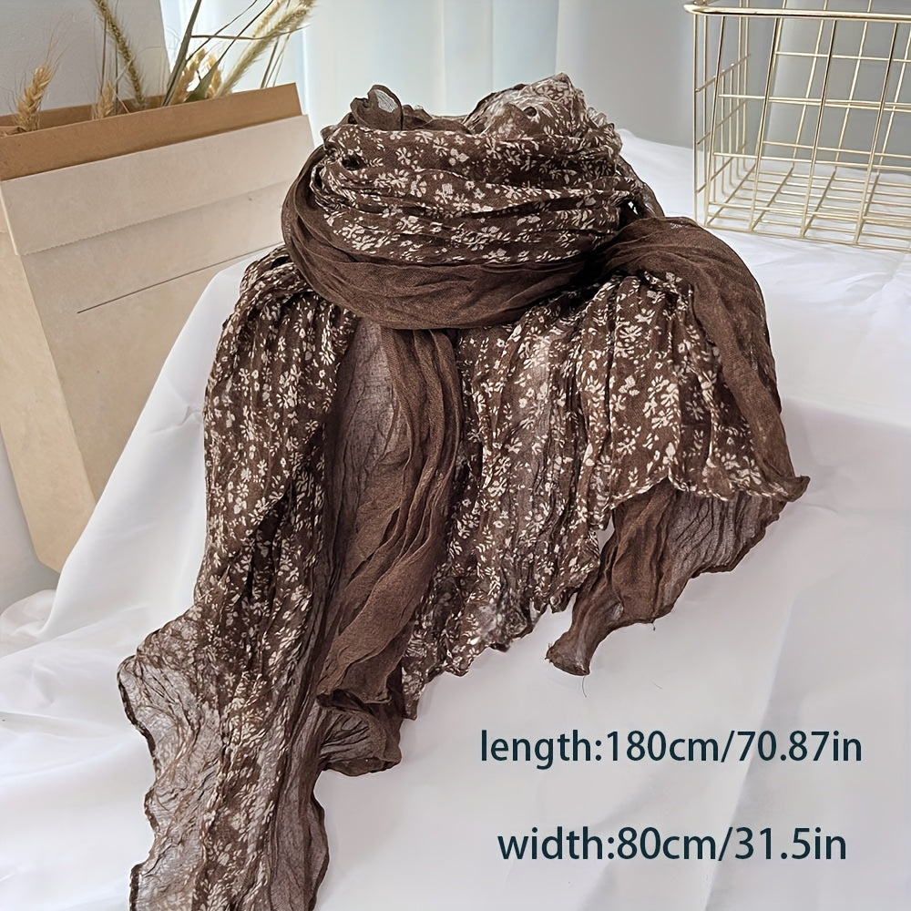 Sofia™ | Blomstret boheme tørklæde