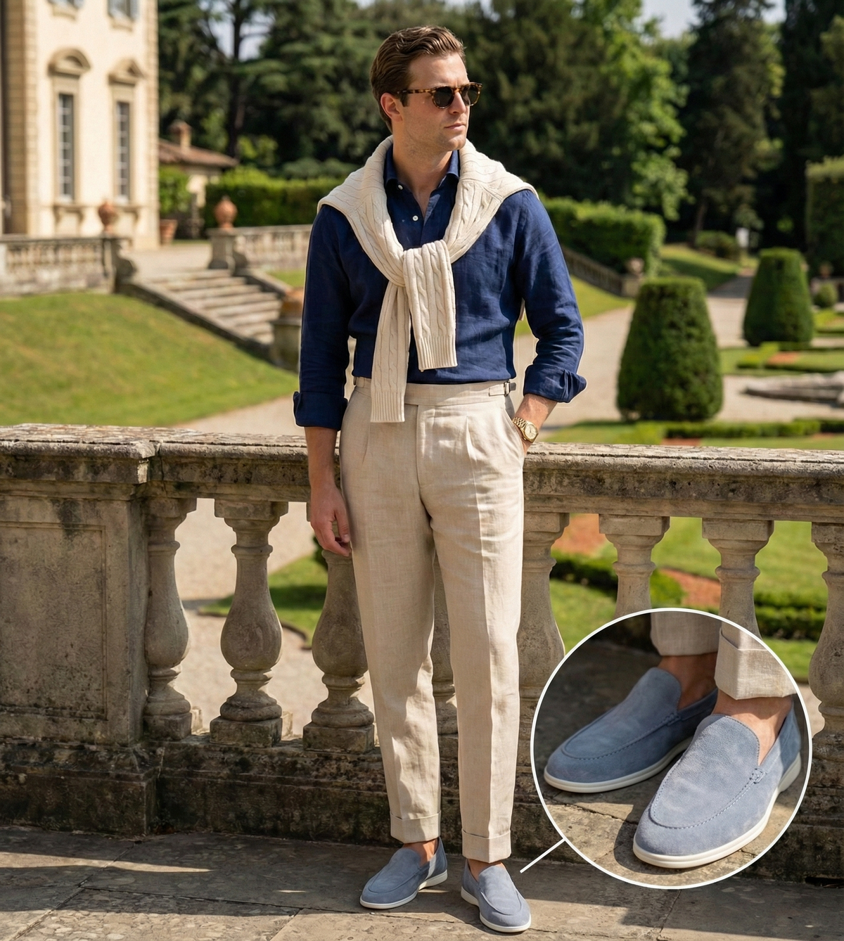 Matteo™ | Eksklusiv loafer i ruskind